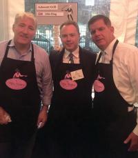Men of Boston Cook: John King, Bill Forry and Mayor Walsh.